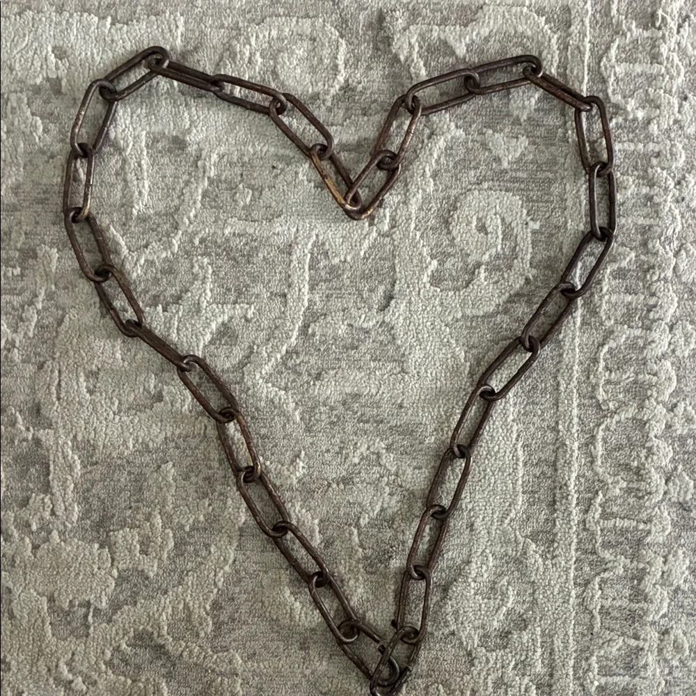 NEW!! Stylish Rustic Brown Washed Metal Chandelier Chain